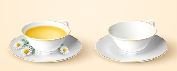 Two tea cups
