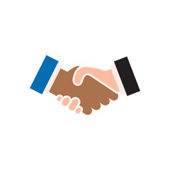 Handsake, commitment meeting agreement icon. vector illustration