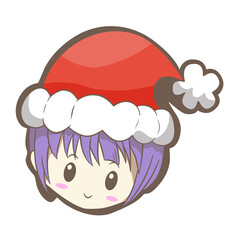 little girl with a red umbrella