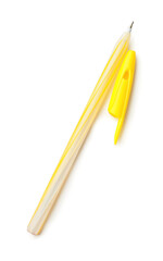 School pen on white background