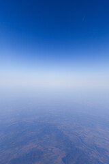 Fototapeta premium aerial view of the sky