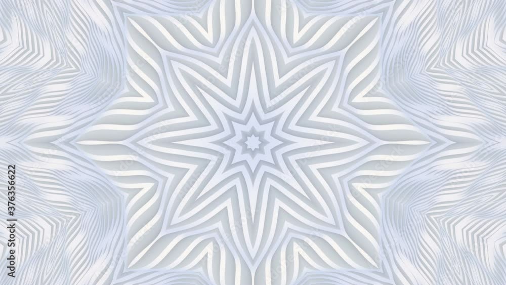 Poster abstract white background. abstract lines. wave background. modern parametric surface. seamless loop