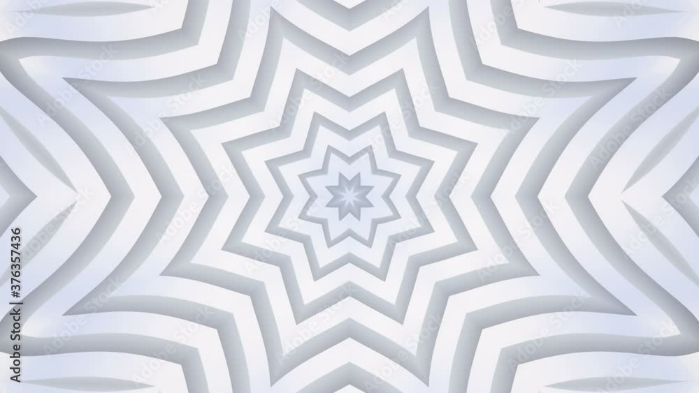 Poster abstract white background. abstract lines. wave background. modern parametric surface. seamless loop