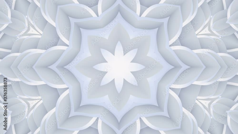 Poster abstract white background. abstract lines. wave background. modern parametric surface. seamless loop