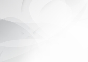 White and grey background Corporate technology modern design Pattern style geometric Abstract modern background used about technology or product presentation backdrop