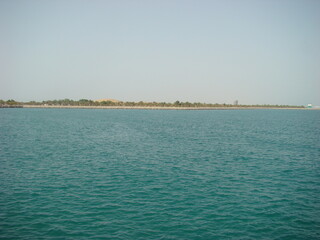 view of the sea from the sea