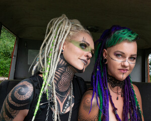 Tattoogirls Doppelportrait