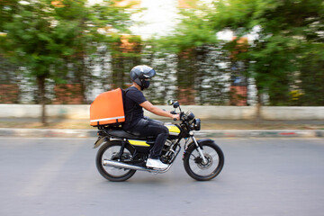 delivery man road