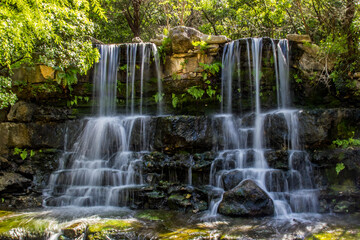 Fototapeta premium Waterfall in the park