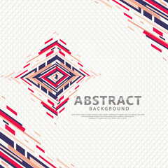 Obraz premium Futuristic and dynamic colorful lines ornament and texture modern pattern background