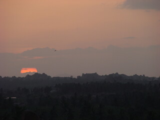 Ancient Civilization, Hampi, India, Ruins, Stone, Hindu Temples, sunrise