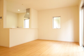 新築住宅の内観　家具なし