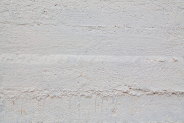 Abstract texture or Concrete surface. Clean white wall. Natural material background. Empty fence. Exterior, copy space