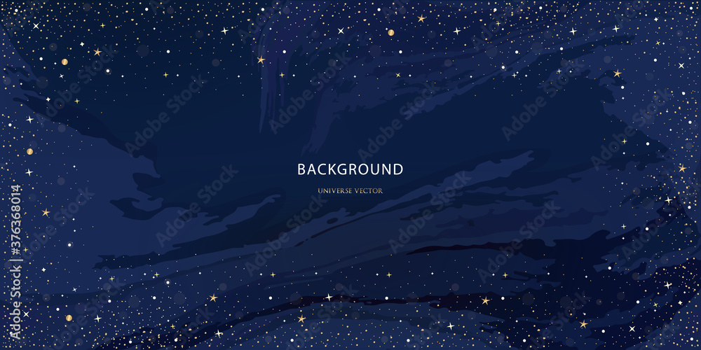 Wall mural blue christmas background