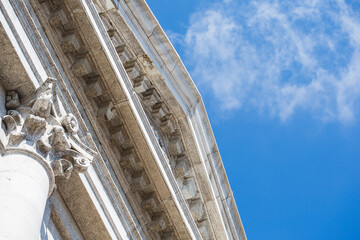 Naklejka premium Particolare di architettura della cattedrale di Venezia