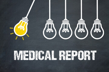 Fototapeta premium Medical Report 