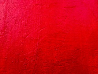red painted wall