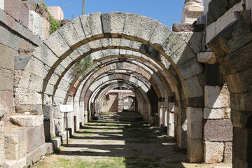 Obraz premium Agora of Smyrna in Izmir, Turkey