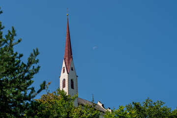 Fototapeta na wymiar Ancient church in Tyrol, Austria