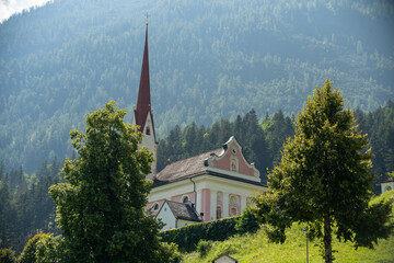 Fototapeta na wymiar Austrian Churches in Tyrol