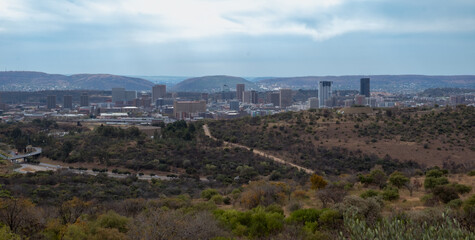 Fototapeta na wymiar City Landscape of Pretoria in South Africa