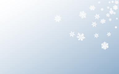 Gray Snow Panoramic Vector Gray Background. Light 