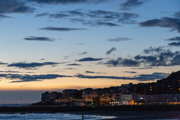 Obraz premium sunset over the sea