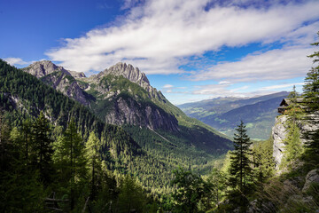 Gailtal Alps in East Tyrol, Austria