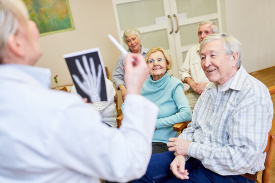 Doctor makes health education for seniors