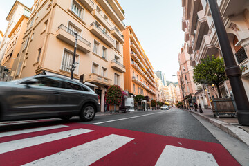 Obraz premium old street in the city