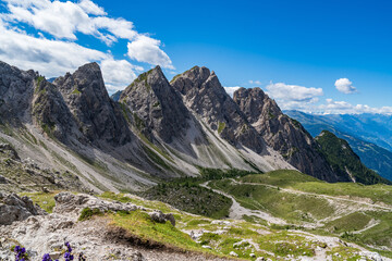 Gailtal Alps in Tyrol, Austria