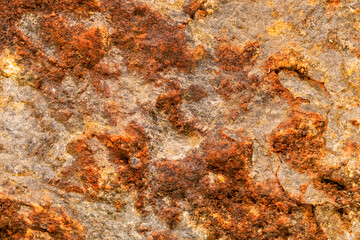 Brown yellow old stone texture