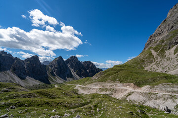 Fototapeta na wymiar Gailtal Alps in Tyrol, Austria
