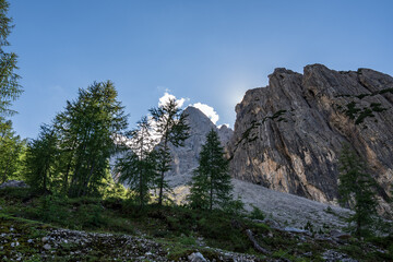 Gailtal Alps in Tyrol, Austria