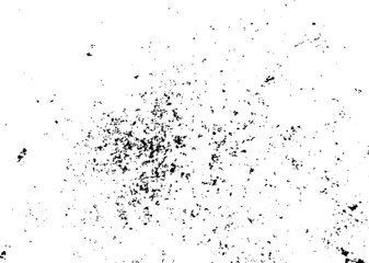 Splatter Paint Texture . Distress Grunge background . Scratch, Grain, Noise rectangle stamp . Black Spray Blot of Ink.Place illustration Over any Object to Create Grungy Effect .abstract vector.
