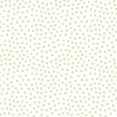 Abstract seamless pattern with golden elements. Hand drawn style. Gold polka dots background on white.