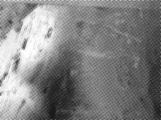 Grunge halftone dots vector texture background. Pixel