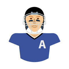 American Football Player Icon