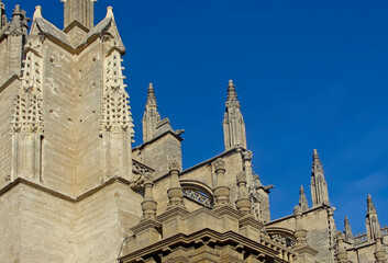 Fototapeta na wymiar Seville Cathedral 