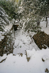 Casa De Neu de Es Coll Des Bosc, casa de nieve, Escorca, sierra de tramontana, mallorca, islas...