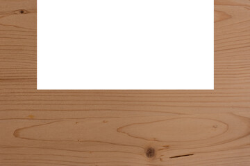 Natural wood background in geometric shape