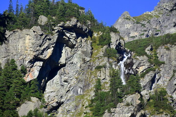 Kaczy Wodospad Tatry Słowackie TANAP Dolina Bialej Wody mountains