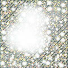 Glow light effect isolated on transparent background for New year decoration . Christmas flash . Vector