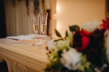 wedding table setting