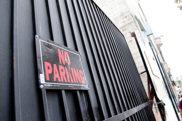 駐車禁止の標示