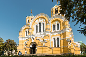 Fototapeta na wymiar Vladimirskiy cathedral, Ukraine