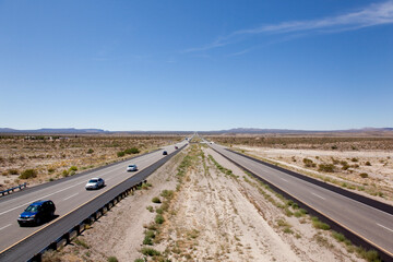 カリフォルニアの道路