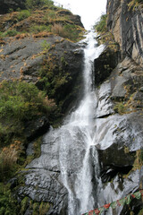 waterfalls closed to paro (bhutan)