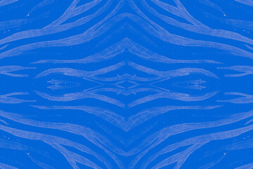 Seamless Tiger Skin. Blue Cheetah Wallpaper. 