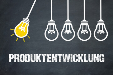 Fototapeta premium Produktentwicklung 